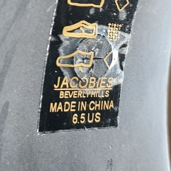 Jacobies Beverly Hills boots Nelia 1 size us 6.5 black - Picture 2 of 15